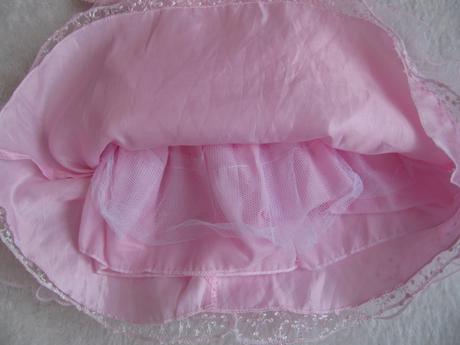 Krásné růžové sváteční šaty, pretty girl,68