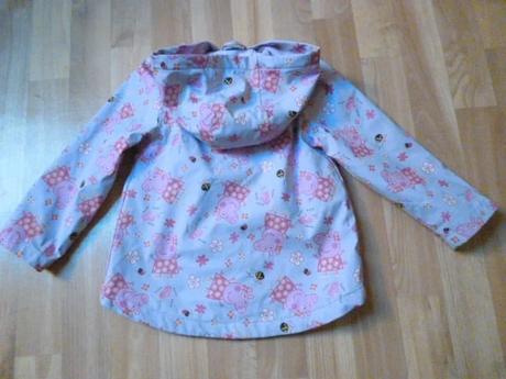 Bunda do deště peppa pig vel. 2-4, 98