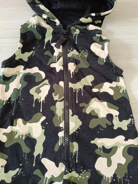 Maskáčový letní overal 74 next, 74