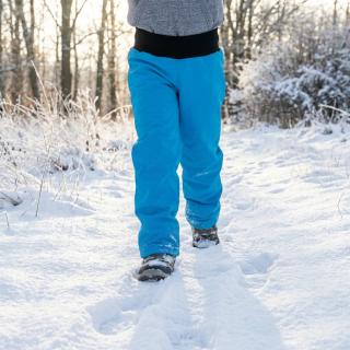 Zimní kalhoty s medvídkovou podšívkou, 80 - 152