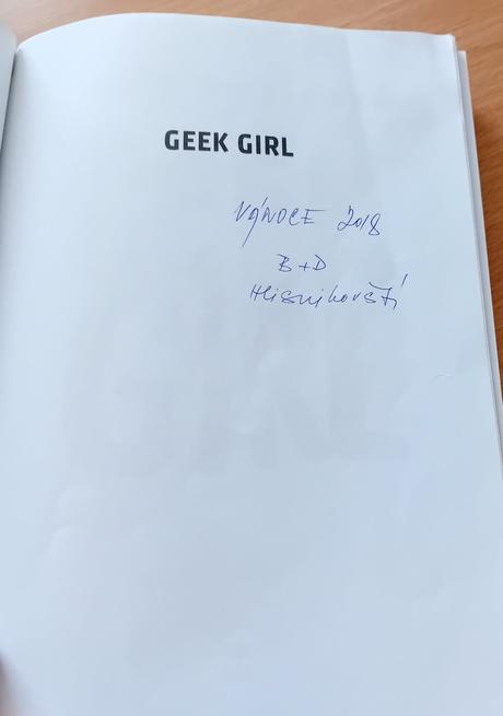 Kniha geek girl, 