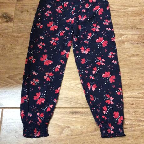 Lehoučký kalhotový overal s motýlky, primark,110