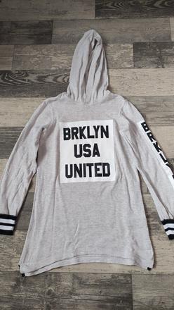 Prodloužený svetr 134/140(8-10r), h&m,134