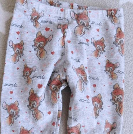 Legínky h&m s bambi vel.74, h&m,74