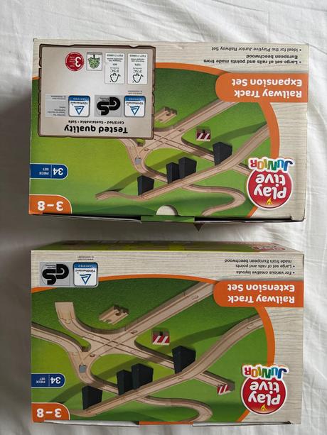 Dřevěné stavebnice playtive junior různé druhy, 