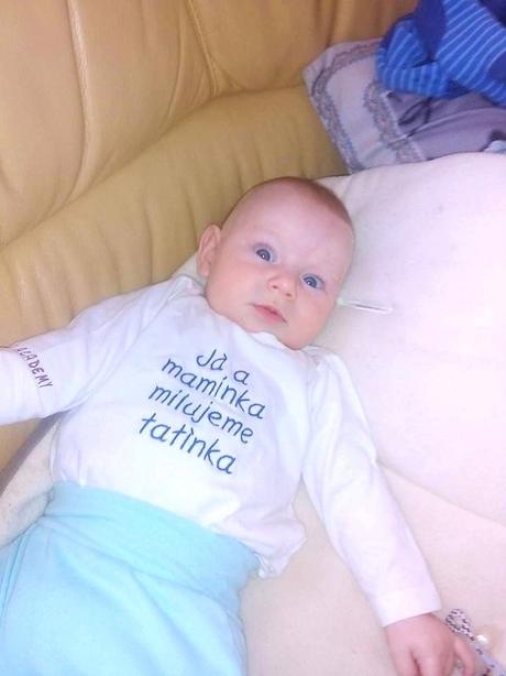 Originální  unisex body 1.narozeniny - vel.86, 80 / 86