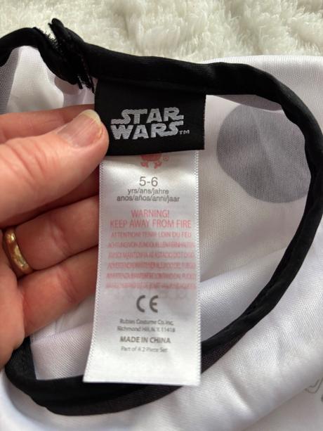 An28/ kostým star wars - v.5-6 let, 