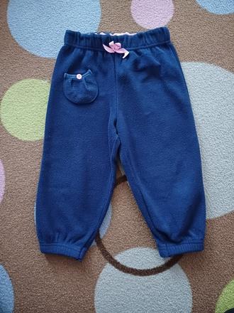 Flísové tepláky, kik,86