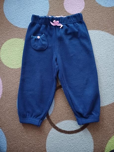 Flísové tepláky, kik,86