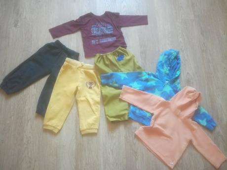 Sada oblečení pro kluka vel. 98, 86–98