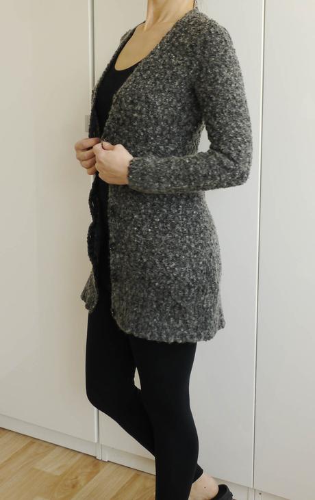 Vlneny dlouhy svetr vel xs h&m, h&m,xs