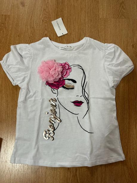 Dívčí triko terranova, vel. 140-146, terranova,140