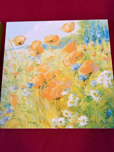 2 male obrazky slunecnice , vlci maky,