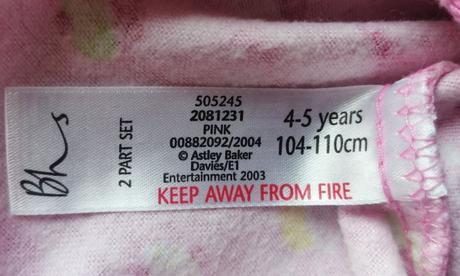 Pyžamový kabátek peppa pig vel 104 - 110, bhs,104