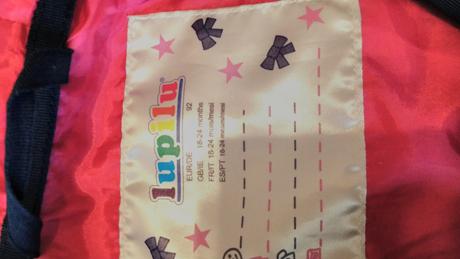 Jarní kabátek, lupilu,92