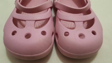 Crocs c9 - dětské gumové balerínky, sandálky, crocs,27