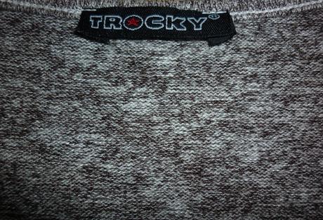 Tenký dámský svetřík trocky, s