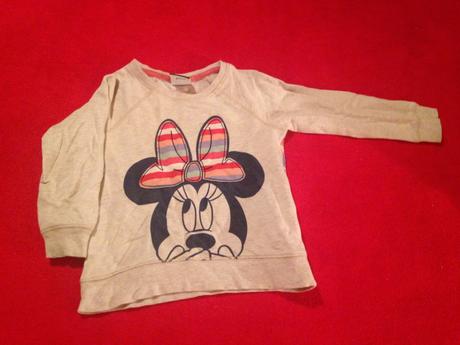 Dívčí mikina minnie, disney,92