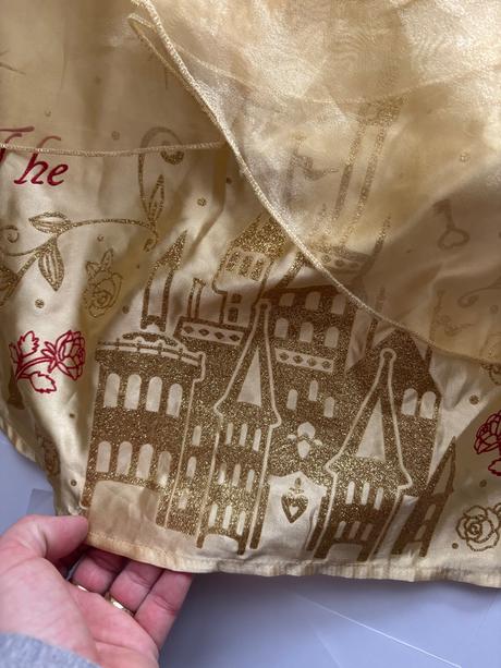 An9/ kostým delux bell kráska disney - v.3 roky, 