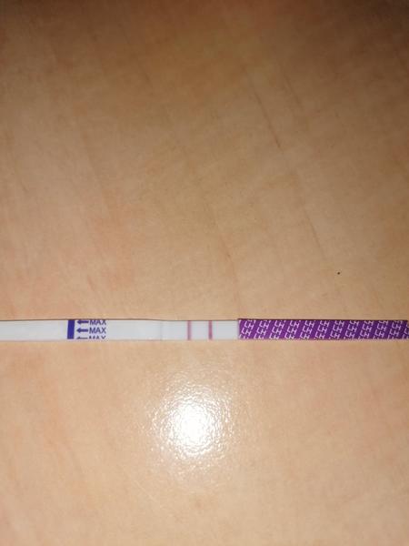 Ovulační test. Myslíte, že je to pozitivní?