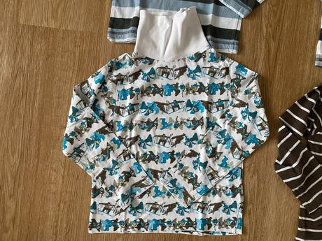 Chlapecký set 8ks - trika + roláky + tílka, 116