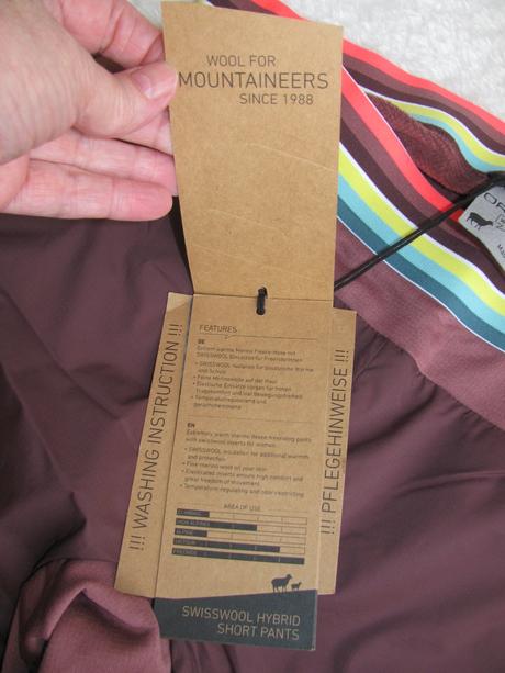 Dámské sportovní capri kalhoty ortovox sw hybrid, l