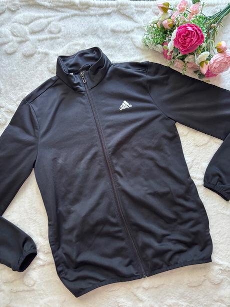 K6/ mikina černá zn. adidas - v.11/12 let, adidas,152