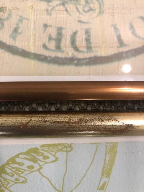 6 ramu na obrazky ctverec 40x40 zlate,medene, 