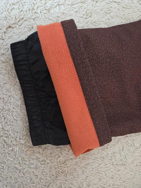 Pánské zimní lyžařské softshellové kalhoty vel s, alpine pro,s