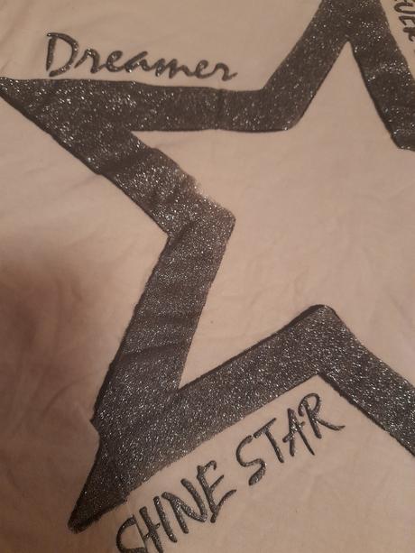 Bílé tričko s hvězdou 158/164 nenošené, pepco,164