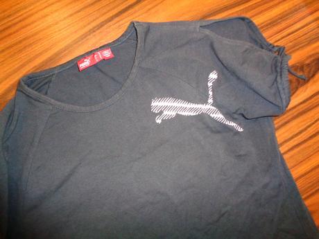 Tmavě šedé bavlněné tričko puma, puma,42