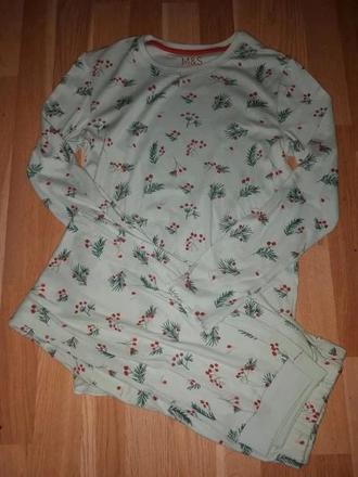 Tyrkysové pyžamo 152, marks & spencer,152