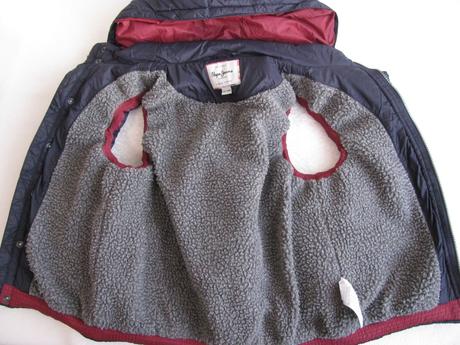 Krásná teplá prošívaná vesta s kapucí pepe jeans, pepe jeans,152