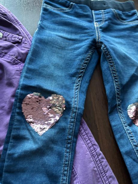 Balíček 4x kalhoty 110/116, lindex,110