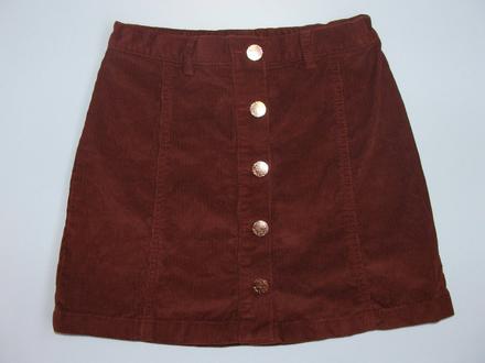 P83 manšestrová sukně vel. 7-8 let, f&f,128
