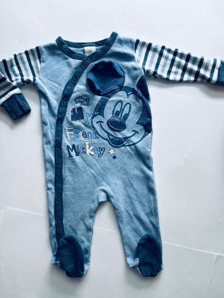 Overal disney bavlněný - v.3/6 měsíců, disney,68