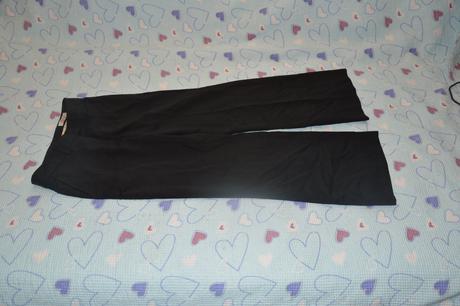 34 36 černé vlněné společenské kalhoty, madonna,34