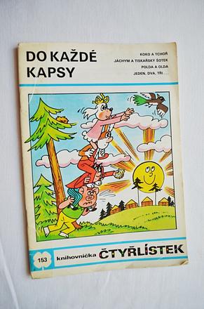 Dětský časopis čtyřlístek 153/ do každé kapsy,