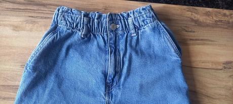 Rifle comfort stretch relaxed fit high jeans, h&m,146