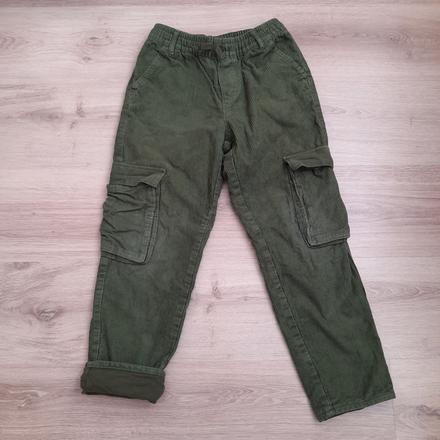 Dětské manšestrové kalhoty s podšívkou, h&m,v. 140, h&m,140
