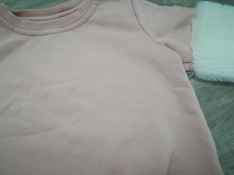 Mikina s chlupatymi rukávy, lindex,92