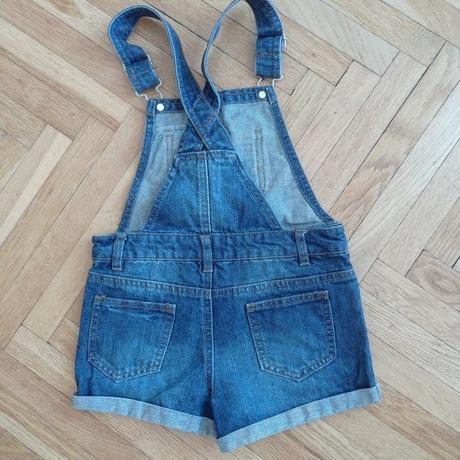 Riflové kraťasy s laclem, denim co,116