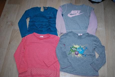 3x triko tričko i jednotlivě, 122