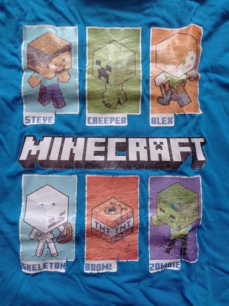 Pyžamo minecraft 140, 140