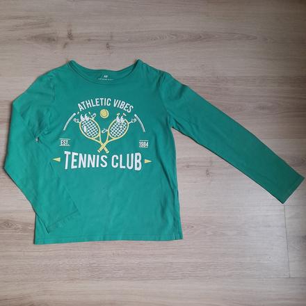 Dětské triko s ten. raketami, zn. h&m, v. 134/140, h&m,134