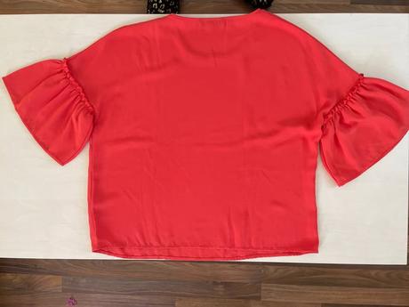 Oranžová halenka, vel l, stradivarius, stradivarius,l