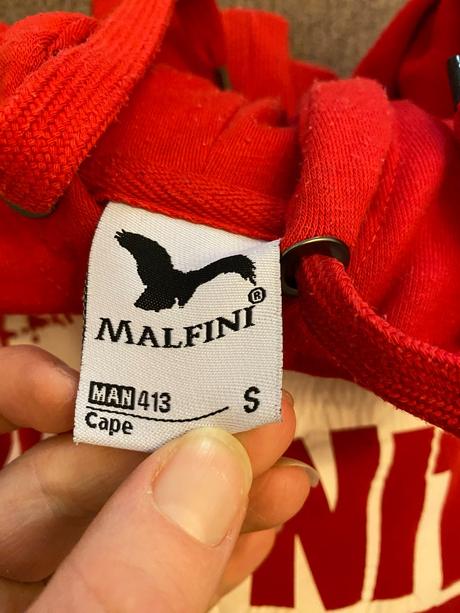 Pánská mikina cape fortnite červená vel. s, s