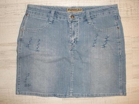 Dívčí riflová sukně, 158