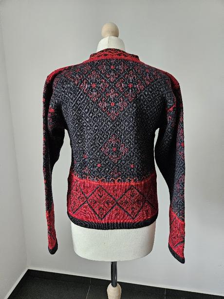 Norský vlněný svetr christiania sweaters, s