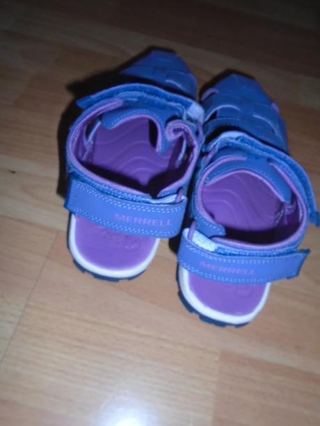 Sandály boty spinster deck kids v.34 stélka 24 cm, merrell,37